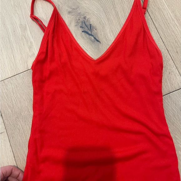 Red Talula Aritzia bodysuit - Picture 3 of 3